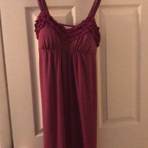 Magenta cocktail dress